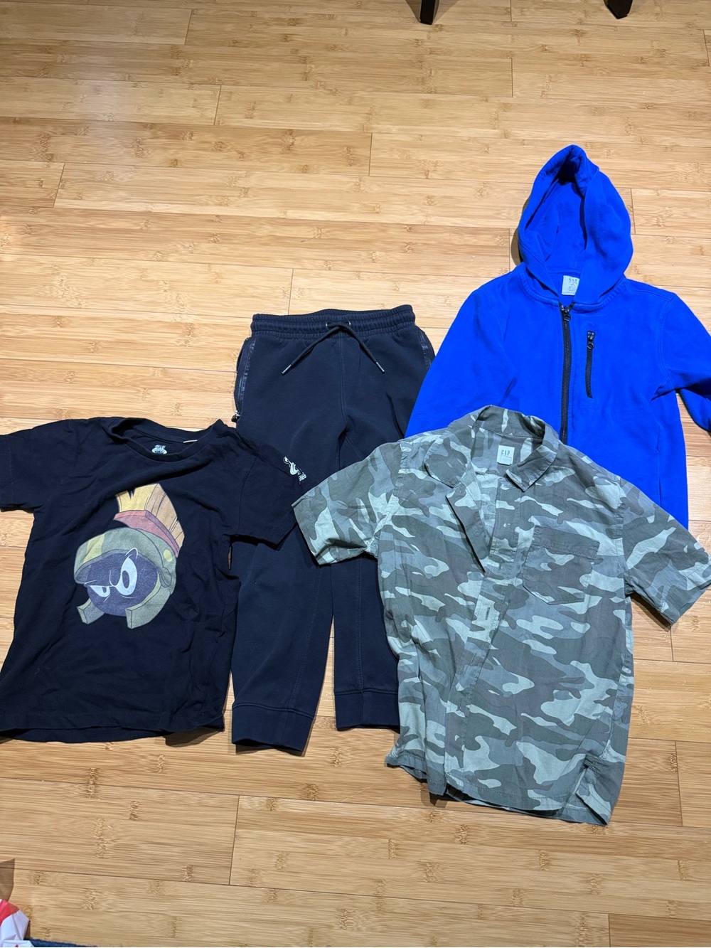 GAP Bright Blue Zip Hoodie - Kids